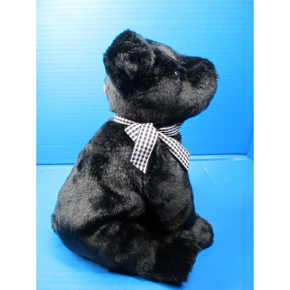 VTG TY Beanie Buddy LUKE Black Lab Dog 10" Plush Stuffed Animal Toy 2001 W/Tag - Picture 7 of 12
